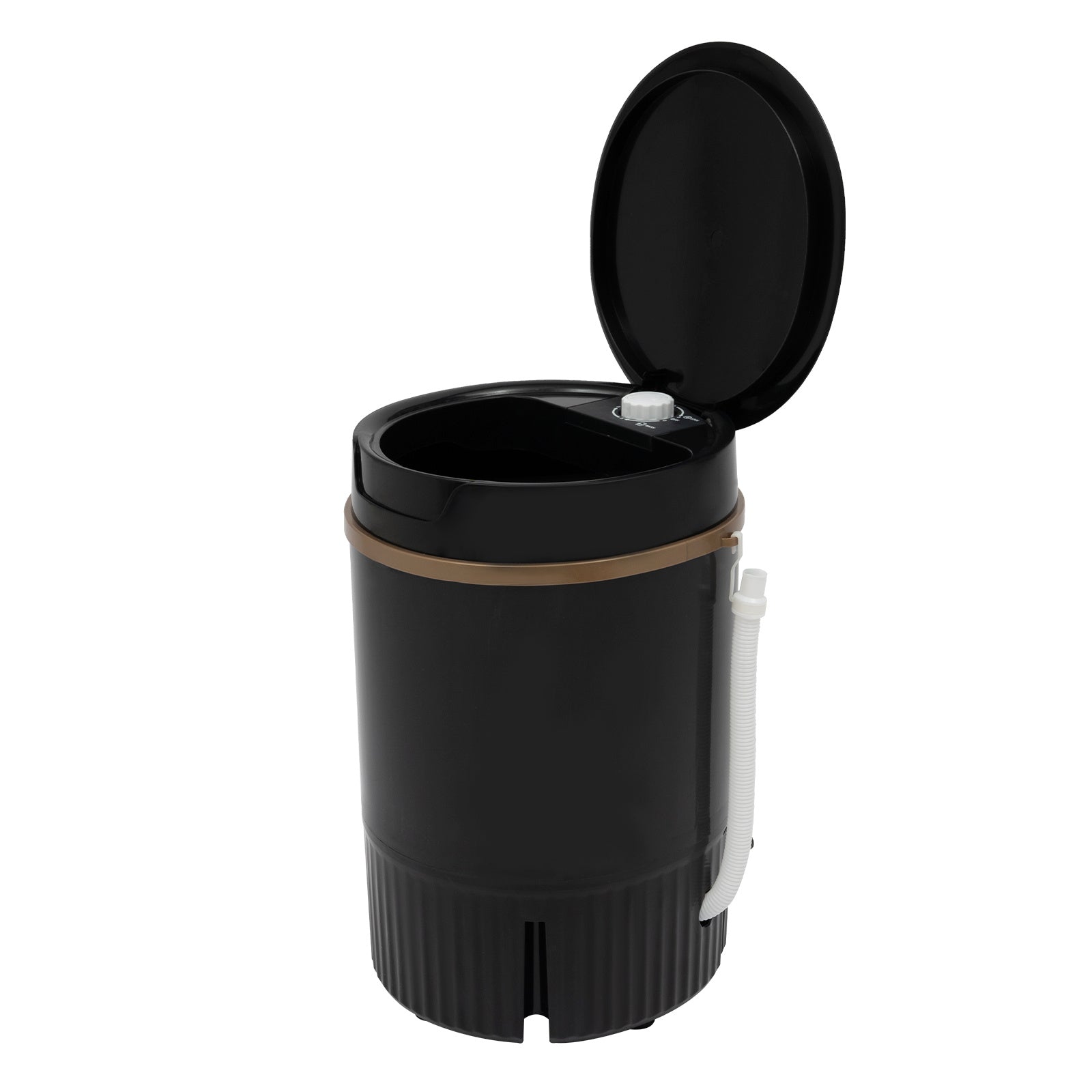 Washing Machine Base - Heavy-Duty Portable Compact Laundry Stand for Front-Load/Top-Load Washers, Easy Assembly with Sturdy PP, Compatible with Apartments, RVs, Dorms, Camping & Travel (Space-Saving Washing Machine