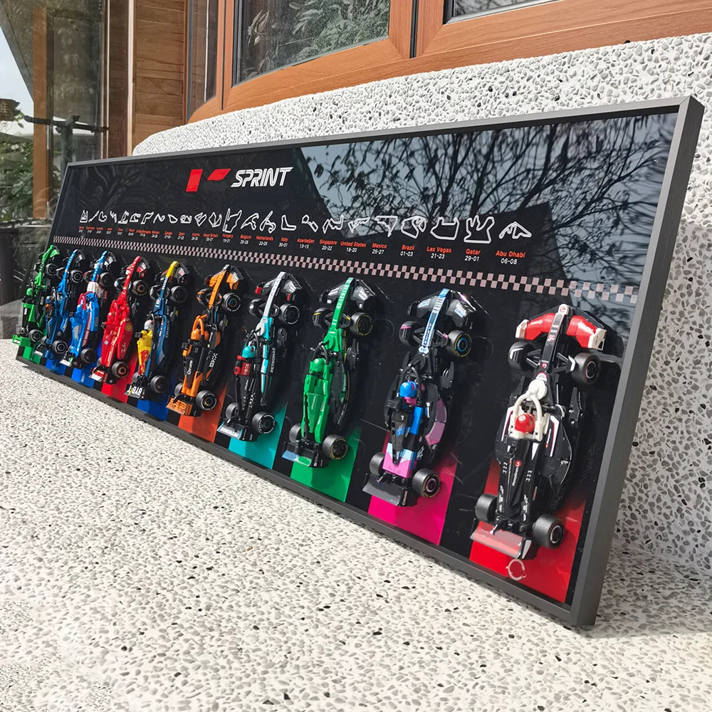 Display Wallboard for Lego Speed Ultimate Formula 1,Adult Collectibles for Lego Car Wall Mount Building Blocks