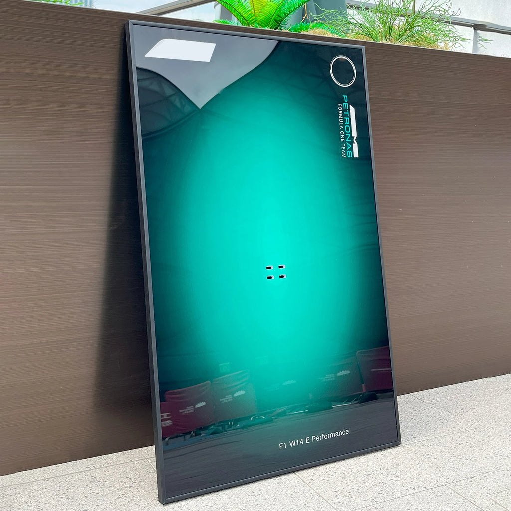 Wall Mount Display for LEGO 42171 Mercedes-AMG F1 W14 E 42207 Ferrari SF-24 F1 42206 Red Bull Racing RB20 F1--Display Wall only