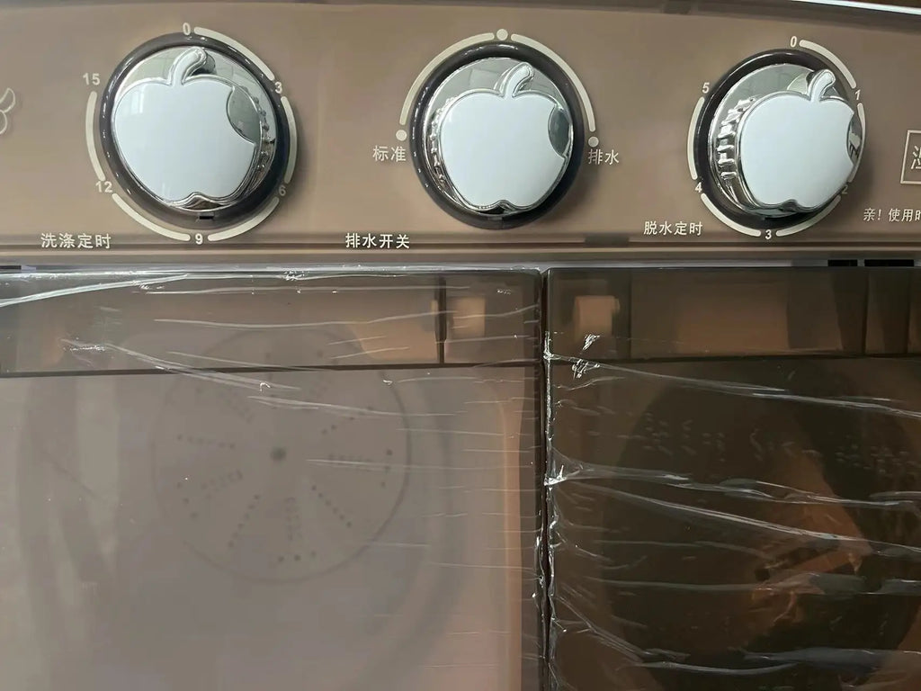 HOT 5kg Semi-automatic Double Cylinderwave Wheel Large Capacity Washing Machine Double Cylinder Household Mini Washing Machine