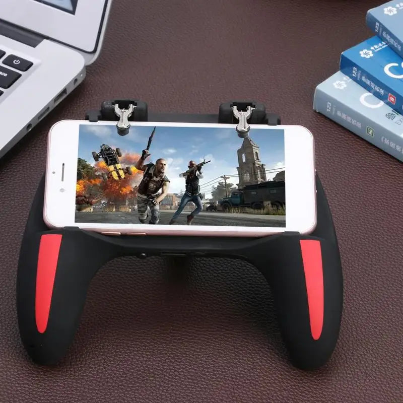 H10 Gaming Accessories Handheld Grip Game Controller Joystick Gamepad for Pubg Trigger Dual Cooling Fan Game Cooler For Phones