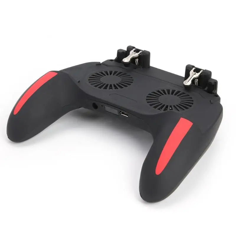 H10 Gaming Accessories Handheld Grip Game Controller Joystick Gamepad for Pubg Trigger Dual Cooling Fan Game Cooler For Phones