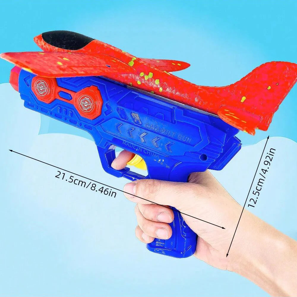 Kids' Catapult Planes, Foam Planes, Gliders, Parent-Child Outdoor Shooting Flying Toys (Separate Accessory Packs for Purchase)