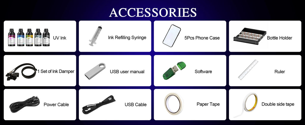 A3 UV Printer L805 UV Flatbed Printing Machine A3 UV DTF Sticker Printer For Bottle Wood Pen Metal A4 UV Sticker Printer