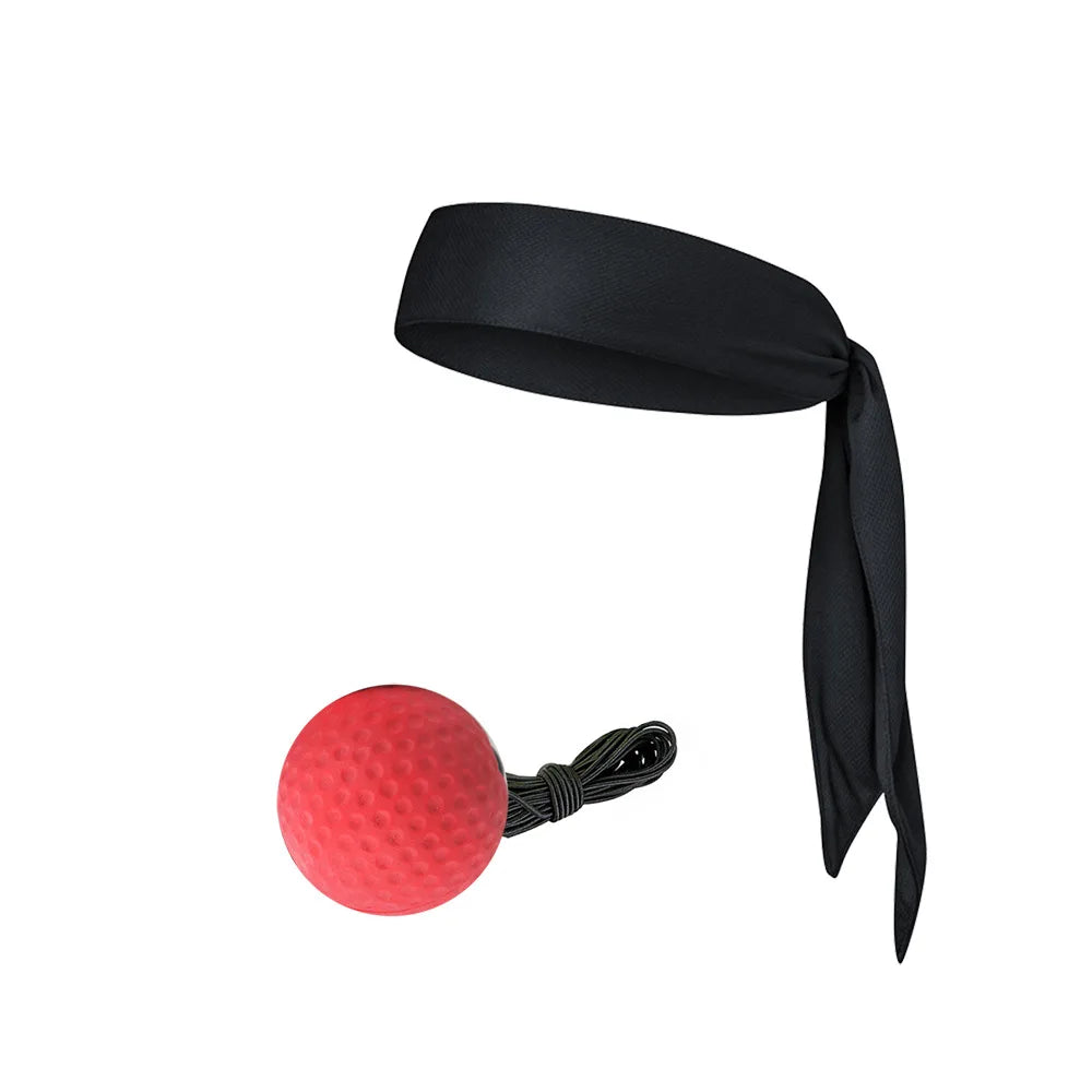 Boxing Speed Ball Reaction Ball Magic Ball Head-mounted Decompression Venting Fighting Reaction Training Fitness Boxing Speed