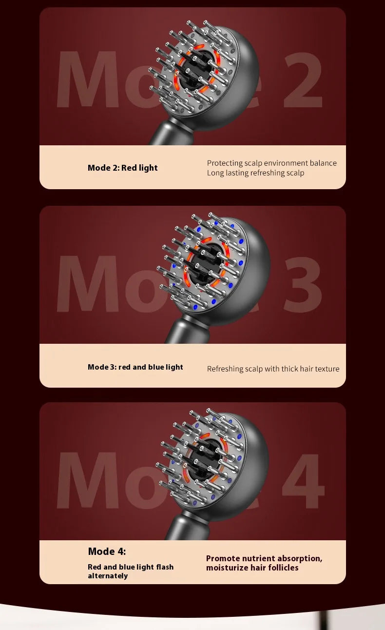 Scalp Massaging BrushShiatsu Hair Scalp Massager Electric Massager for Scalp & Hair Handheld Portable Massager Deep Muscle Relax