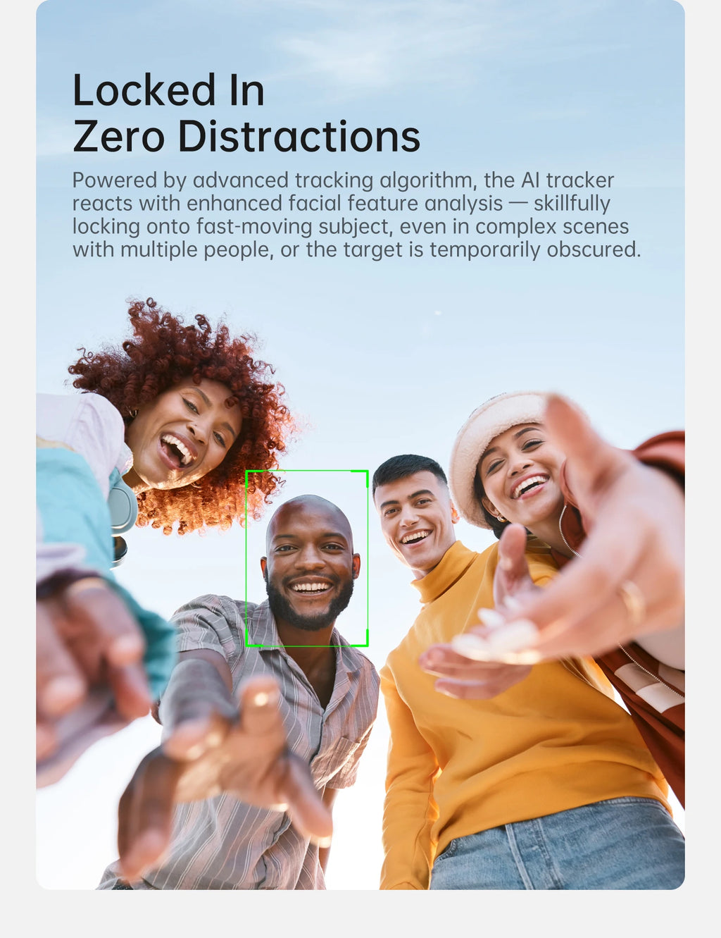 Hohem iSteady V3 Ultra Gimbal Stabilizer for iPhone with AI Auto Tracking Detachable Touchscreen Remote Phone Gimbal