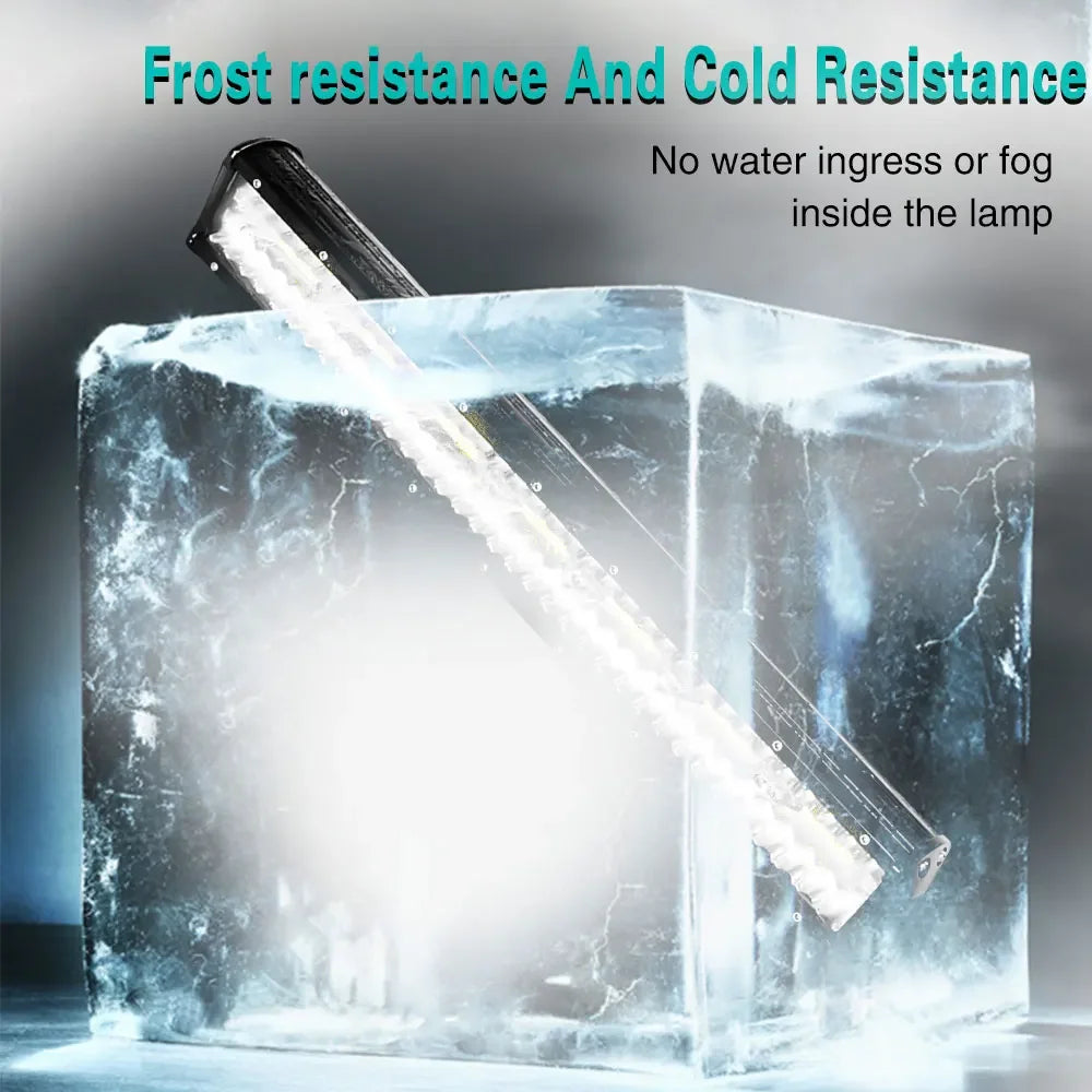 4/7/9/12/17/20 Inches Led Lightbar Vehicle 12V Work Light Bar Spotlight Boat Barra Led Driving Truck ATV SUV 4x4 Long Range