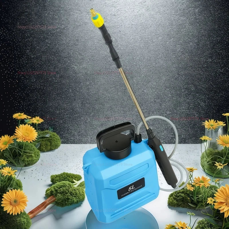 5L High Pressure Backpack Sprayer Electric Disinfection Pesticide Pump for Agriculture Lawn Garden Spray Ulv Ulv Spray