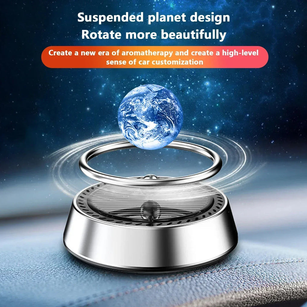 Car Air Freshener Jupiter Eearth Planet Auto Dashboard Aromatherapy Car Vehicle Interior Rotating Perfume Air Diffuser Decor