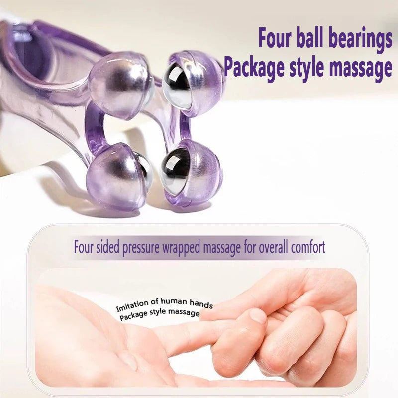 Handheld Finger Joint Acupoint Massager Rollers Hand Acupuncture Points Massagei Relaxation Blood Circulation Massage Tool SB4