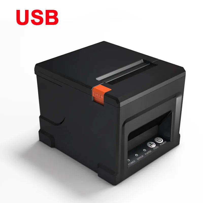 HZTZ 80mm Thermal Receipt Printer HZ-8360 Automatic Cutter Restaurant Kitchen POS Printer USB LAN Bluetooth