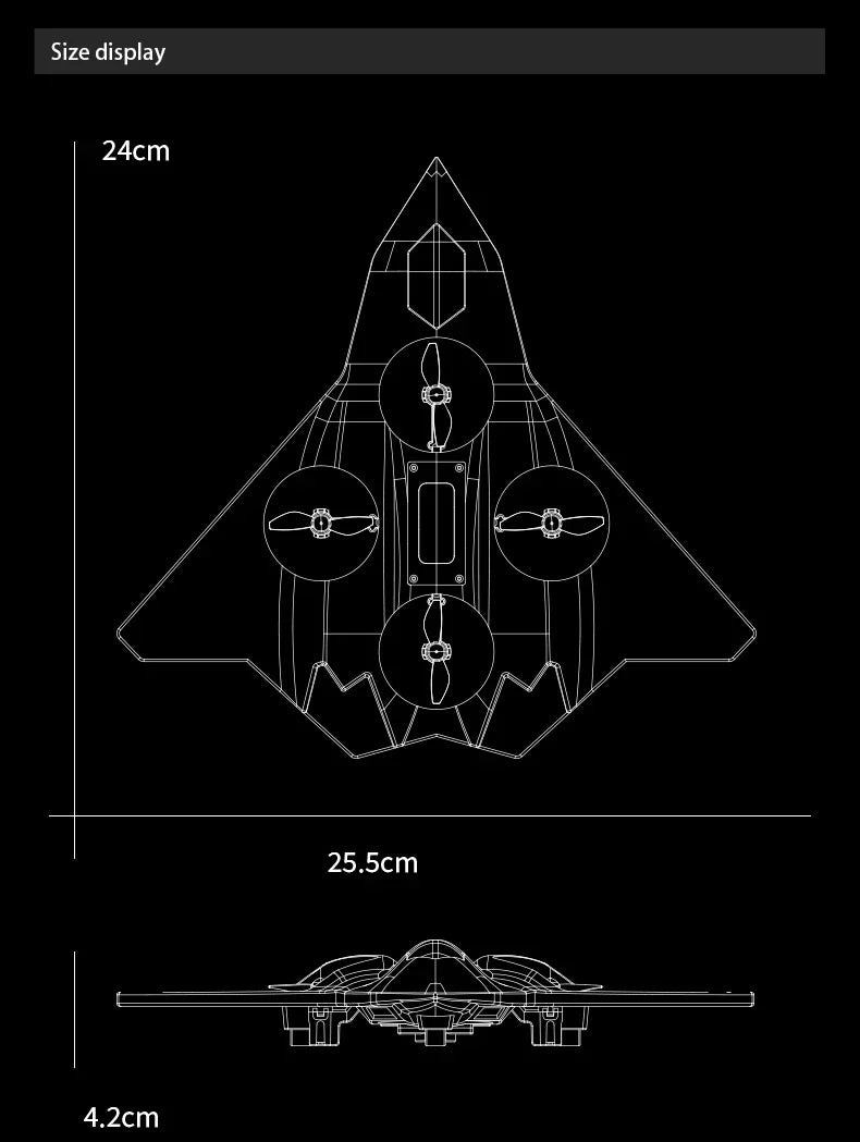 RC Aircraft EPP Foam Stunt Glider Electric Fighter Remote Control Airplane Fall Resistant Plane Toys for Boys Kids CZ01 CZ63
