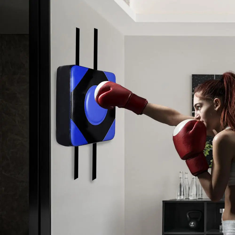 Wall Punching Pad Wall-Mounted Blocking Pad Boxing Training Equipment Taekwondo Training Sandbags Fighting Gear for Living Room