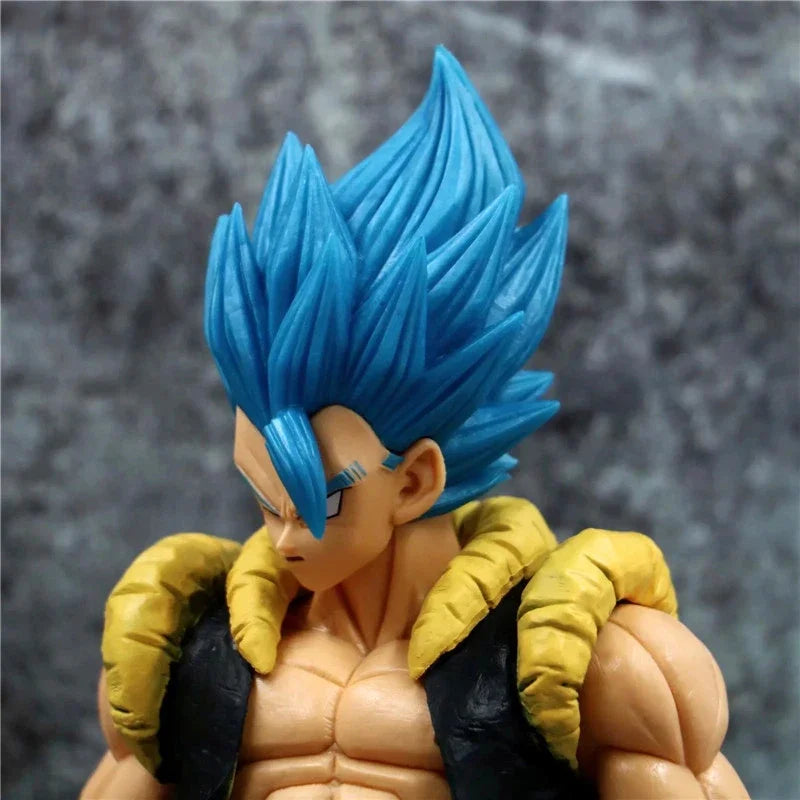31CM Dragon Ball Z Super Saiyan Blue Gogeta Figure Toys Anime DBZ PVC Figurines Collection Model Desktop Decoraction Gifts Kids