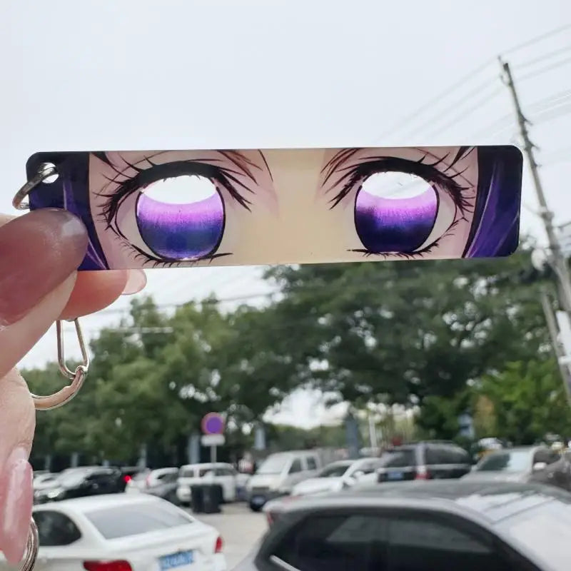 Anime Keychain Demon Slayer Decorate Kawaii Girl Acrylic Backpack Accessories Cartoon Surrounding Portable Toy Gift Wholesale