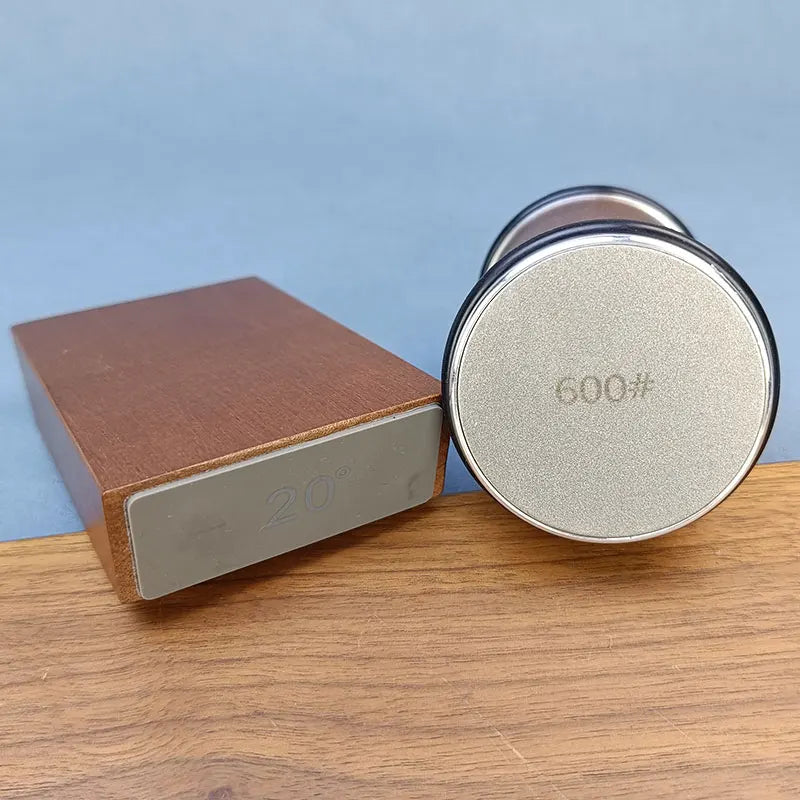 Diamond Sharpening StoneMagnetic Rolling Knife Sharpener  Wood Kitchen Grinding System 15 20 Degrees Angle Roller Accessory