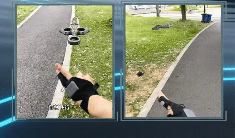 73cm RC Sword Toy with Gesture Sensing Remote Control Foam Flying Vehicle Cool Children's Play Tool Remote Control Flying Sword