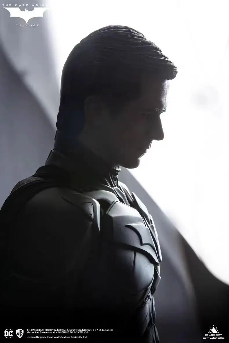 68cm Oversized Dark Knight Batman 1/3 Bell Edition Batman Statue Model Handmade Collection Gift Living Room High-Grade Ornaments