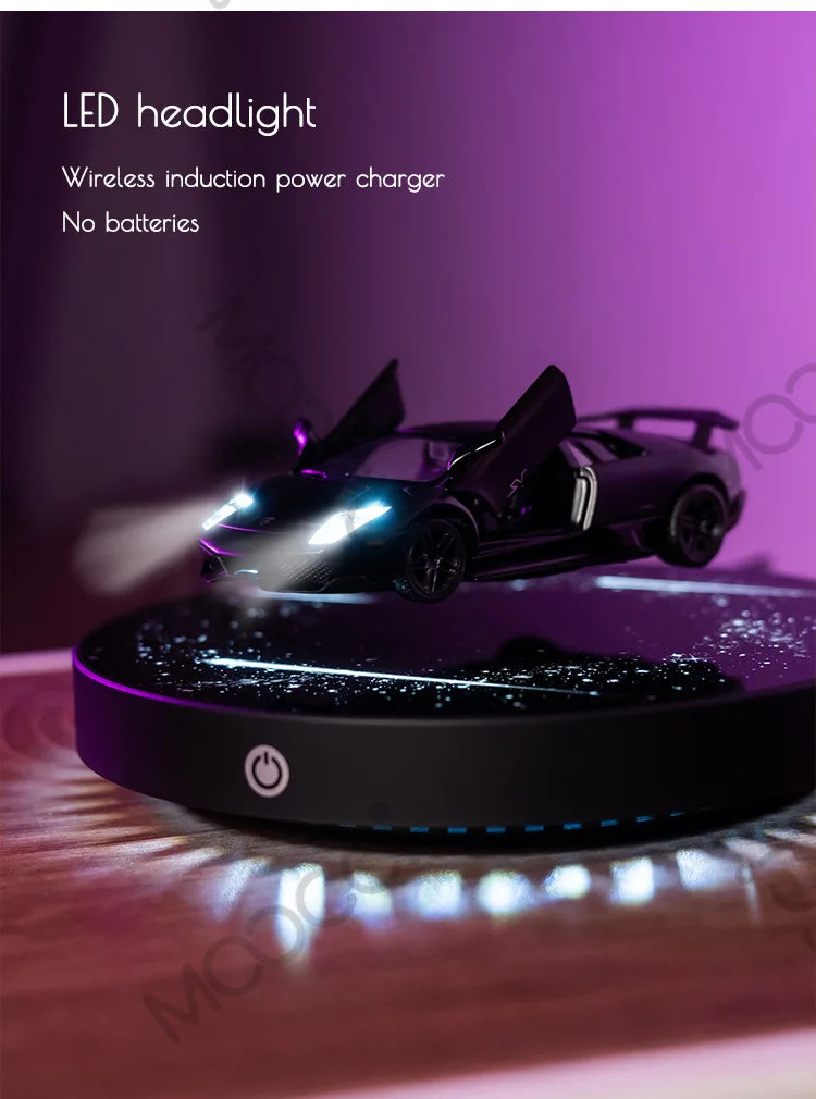 Magnetic Levitating Car 360° Free Rotation, Home Office Docoration, Unique Business Gift, Creative Gift
