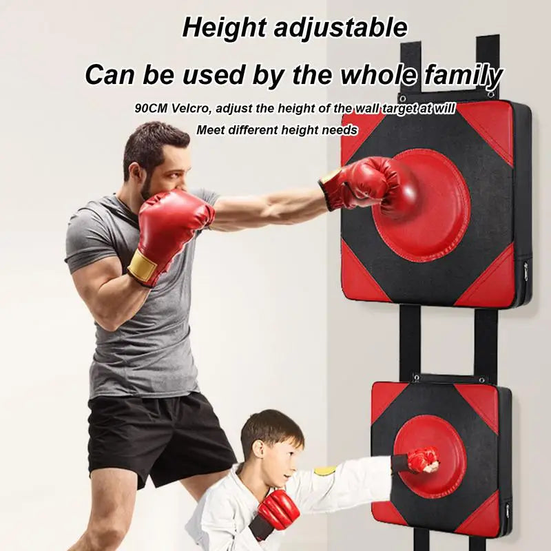 Wall Punching Pad Wall-Mounted Blocking Pad Boxing Training Equipment Taekwondo Training Sandbags Fighting Gear for Living Room
