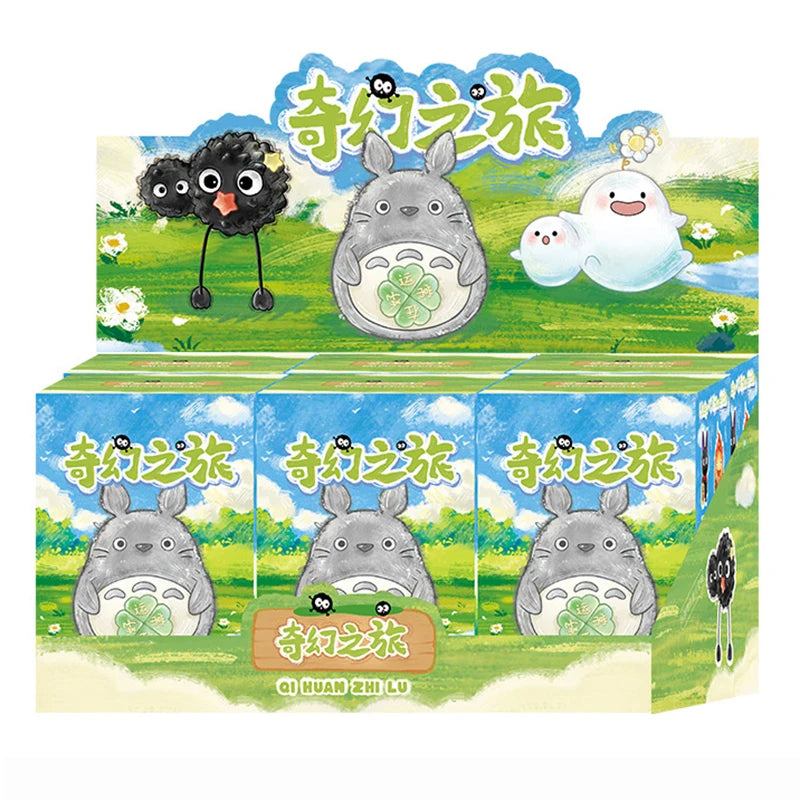 Hayao Miyazaki Fantasy Journey Blind Box Night Light Anime Movie Ornament Decoration Gift Toy Surprise Mystery Box