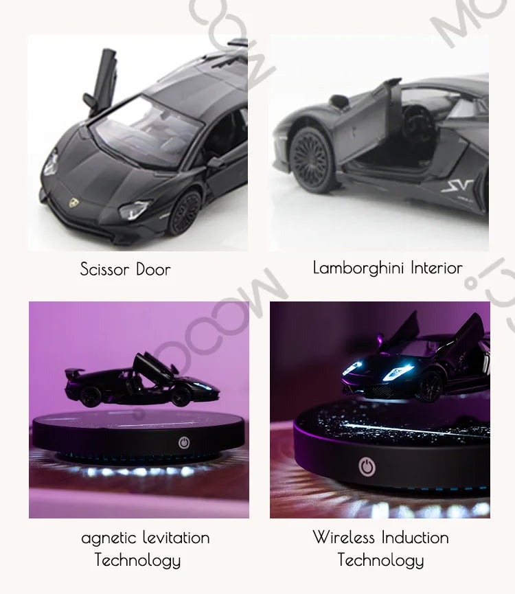 Magnetic Levitating Car 360° Free Rotation, Home Office Docoration, Unique Business Gift, Creative Gift