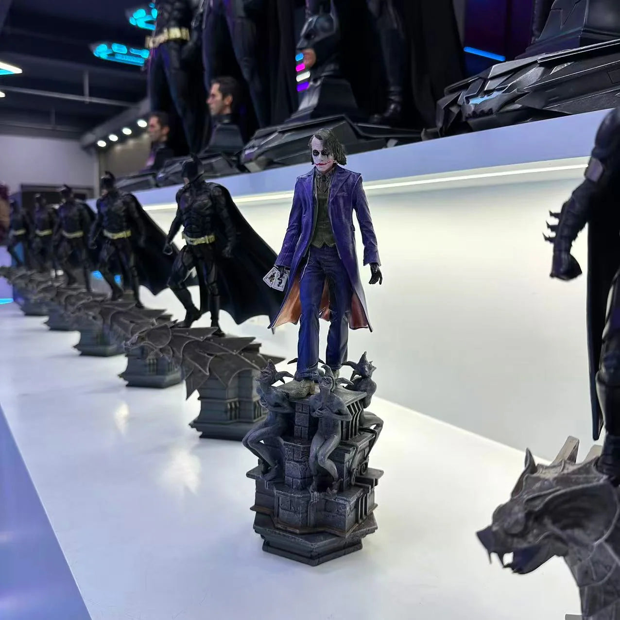 Dark Knight Batman DC Brazilian Factory Heath Ledger Joker 1/10 Scale Resin GK Statue Model Collectible Toy Action Figure