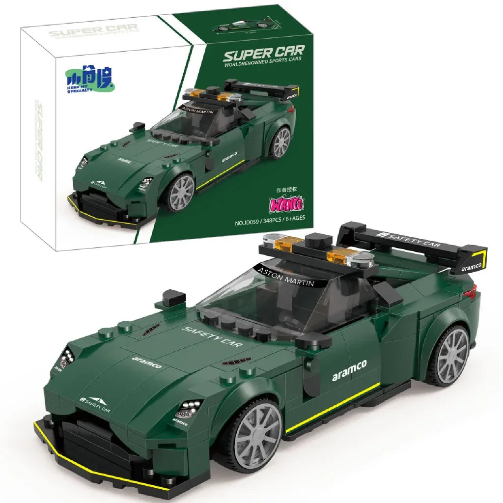 11 Types Speed Champions Car Hypercar Building Blocks MOC Construction Bricks Famous Sport Vehicle Toys Gift For Children Kids