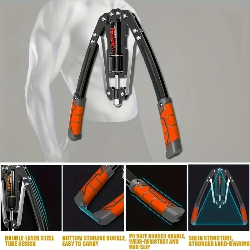 Arm Exercisers - Adjustable 22-440 Pounds Hydraulic Power, Home Chest Amplifiers, Shoulder Muscle Training And Fitness Equipment