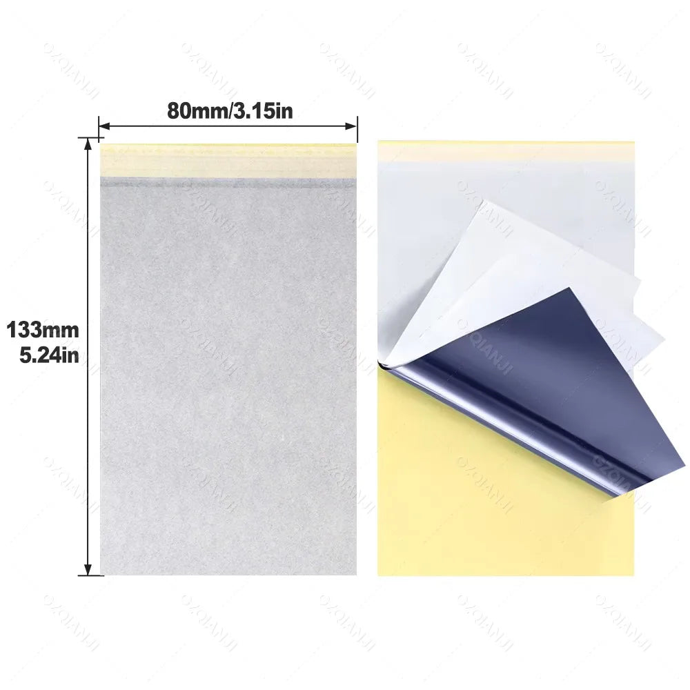 Mini Tattoo Stencil Printer AIMO MR3 80mm Wireless Thermal Tattoo Maker & 3inch Transfer Paper Fucos on Small Tattoo Pattern