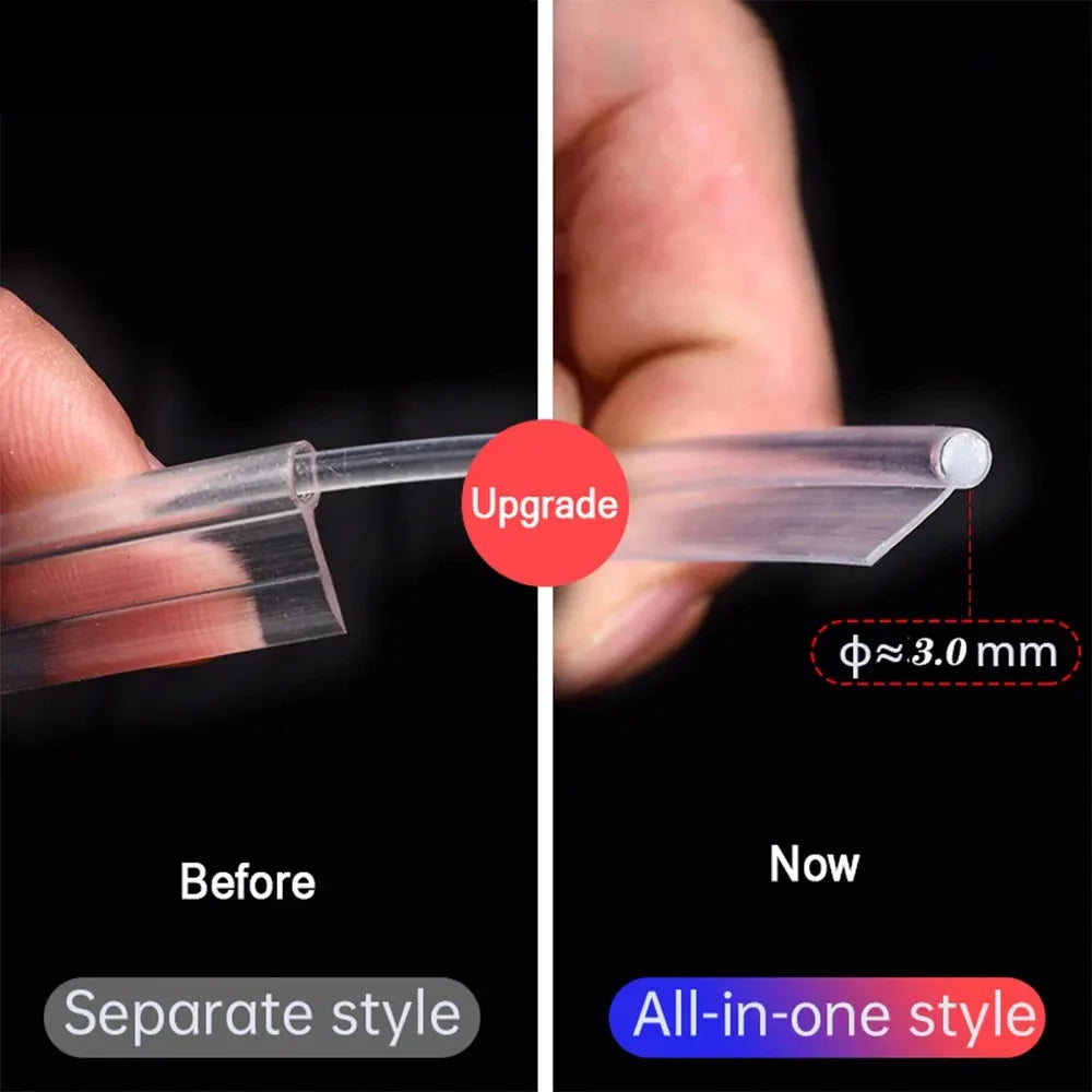 LED Car Interior Ambient Strip Lights RGB Fiber Optic Atmosphere Neon Lighting Kit W/ APP Remote Control Auto Decorative Lamps