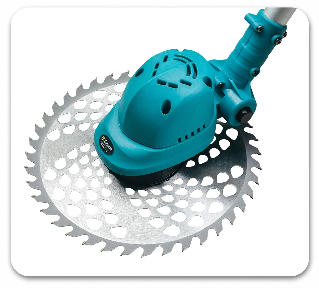 Gisam 10Inch Brushless Electric Lawn Mower Foldable Cutter Cordless Garden Grass Cutting Trimmer Tool For Makita 18V Battery Pin