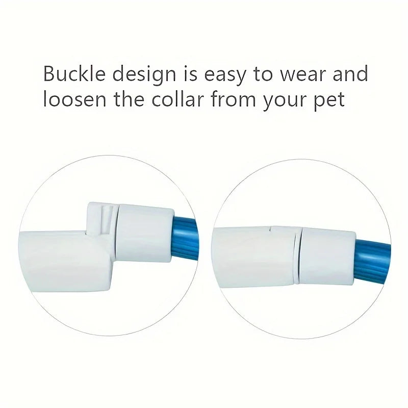 Pet Dog LED Light Collar Luminous Anti-Lost Dog Collar USB Rechargeable Dog Necklace Collar