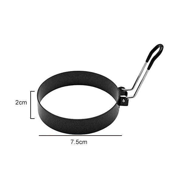 Professional Stainless Steel Egg Fried Ring Nonstick Round Pancake Mold