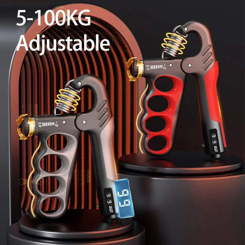 Grip Strength Gym Wrist Expander Hand Strengthener Adjustable Muscle Recovery Fitness Hand Strength Exercise 5-60/100/150kg