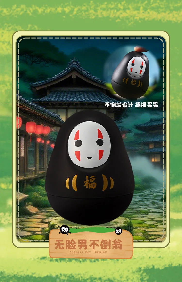 Hayao Miyazaki Fantasy Journey Blind Box Night Light Anime Movie Ornament Decoration Gift Toy Surprise Mystery Box