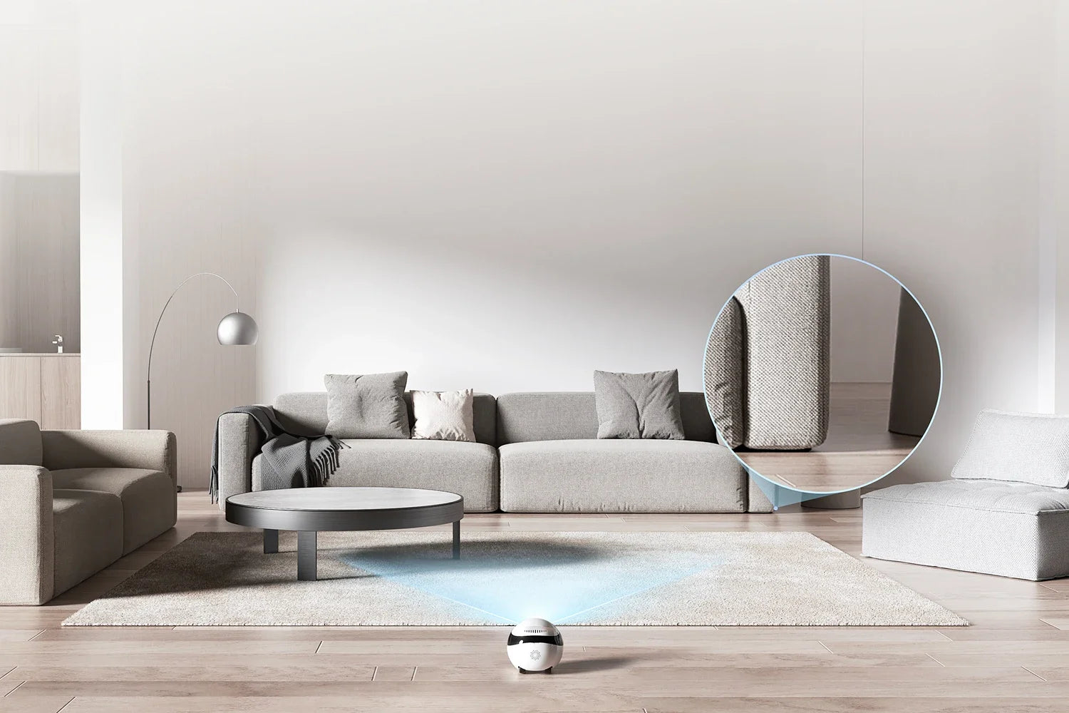 Enabot EBO AIR 2 Companion Robot 2K Home Security Pet Camera Night Vison Wireless APP Remote Control for Dog Cat Baby App Contro