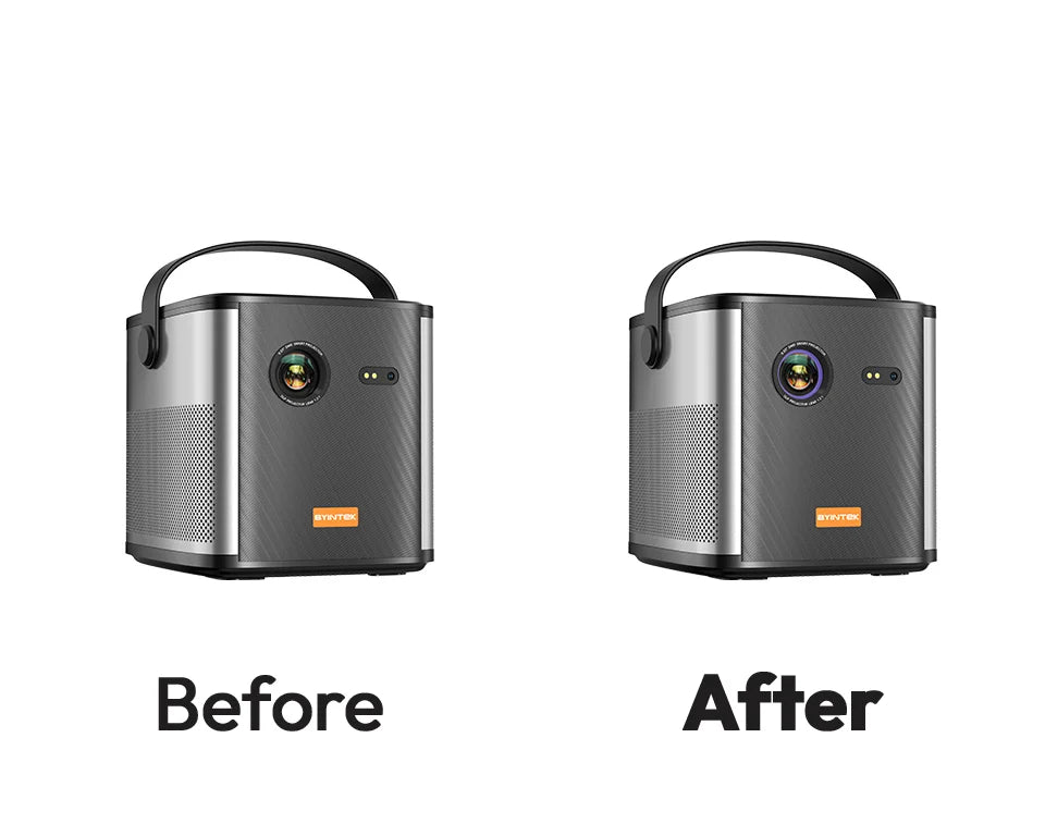 BYINTEK U80 Max Projector 3D 4K Cinema  Android 11.0 WiFi Mini Portable 1080P Home Theater Video DLP Projector with Battery