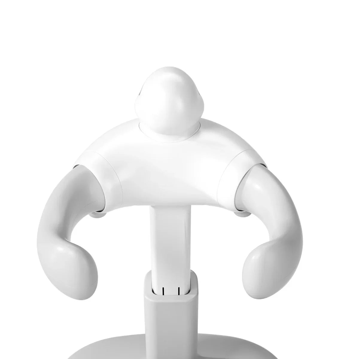 Portable Non-slip Duck Shaped Baby Bath Racks Shower Helper Handle Adjust Length Stand Themselves for Standing Toddler Shower