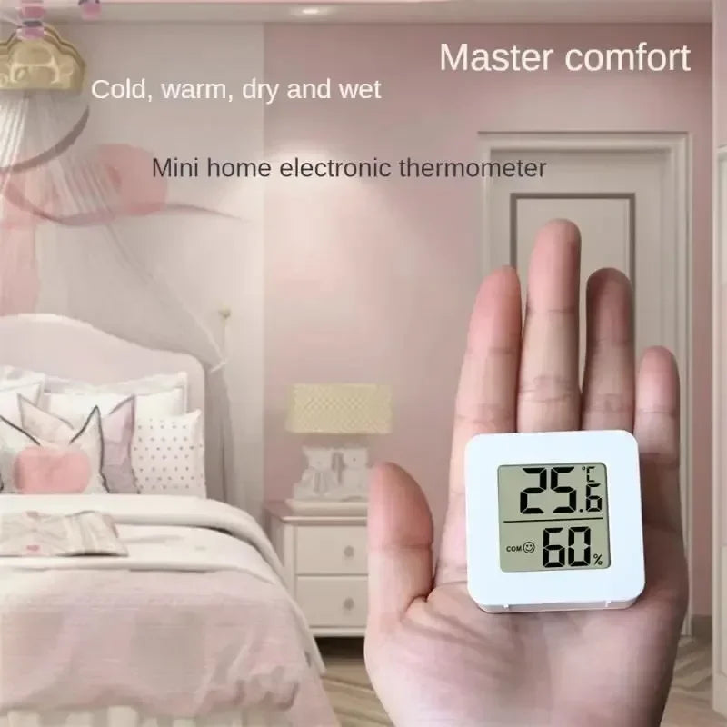 Xiaomi 1/4pcs Mini LCD Digital Thermometer Hygrometer Indoor Room Temperature Humidity Meter Sensor Gauge Weather Station Set