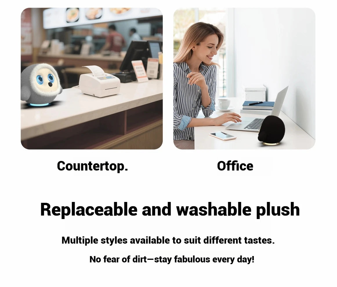 AI Robotic Pet for Adults AI Companion ChatGPT Dialogue Touch Interaction Little Assistant of Life Support Role Switching