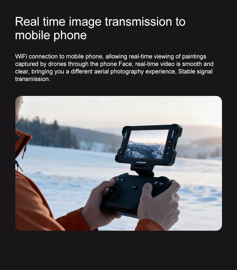 dji mini 4pro brushless optical flow folding dual mirror professional aerial photography with servo gimbal drone 4k professional