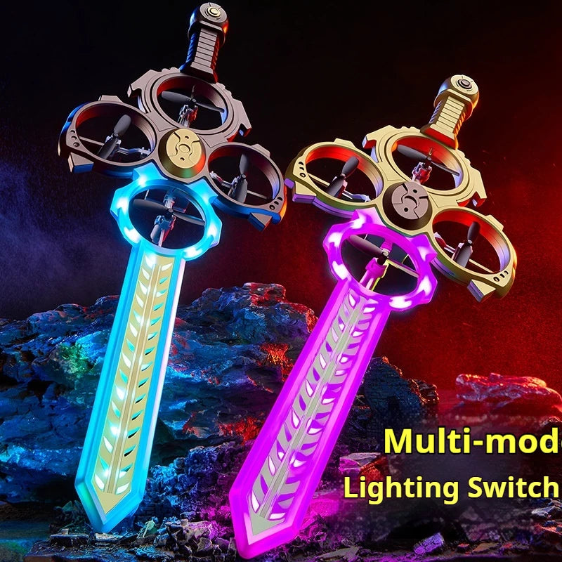 Hot Gesture Remote Control Flying Sword Flying Aircraft Flying Sword Stunt Aircraft Rolling One Key Lift Boy Christmas Toy Gift