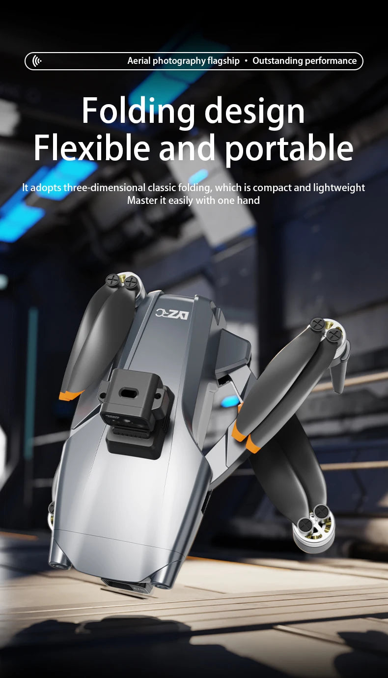 L600 Pro MAX Drone 4K Professional HD Camera 3-Axis Gimbal GPS Security Dron Obstacle Avoidance WIFI FPV UVA RC Quadcopter Toys