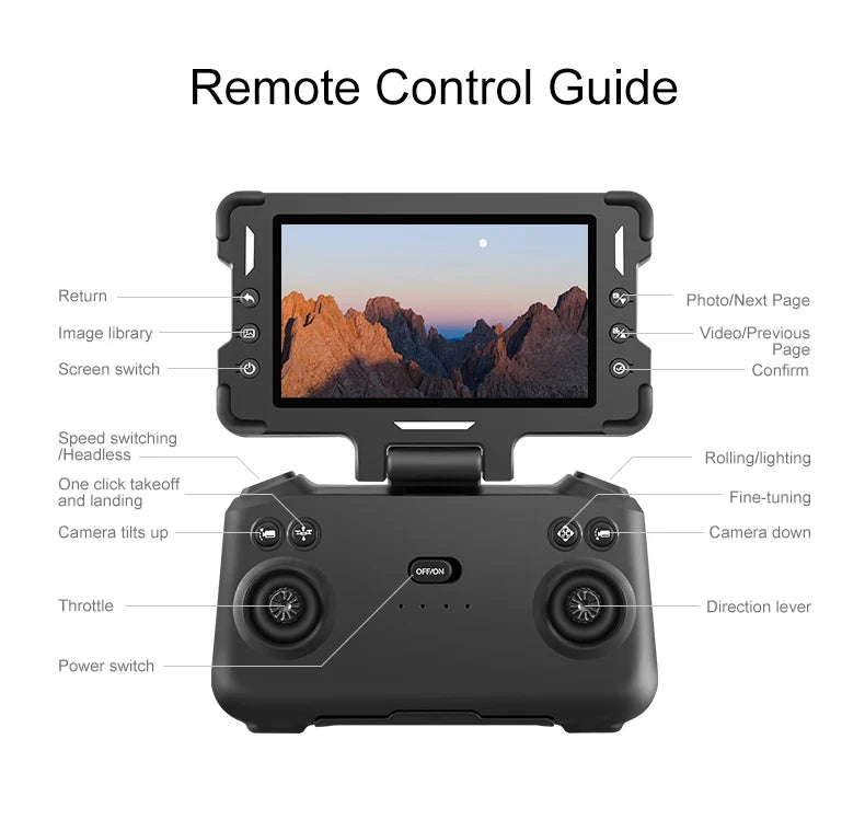 dji mini 4pro brushless optical flow folding dual mirror professional aerial photography with servo gimbal drone 4k professional