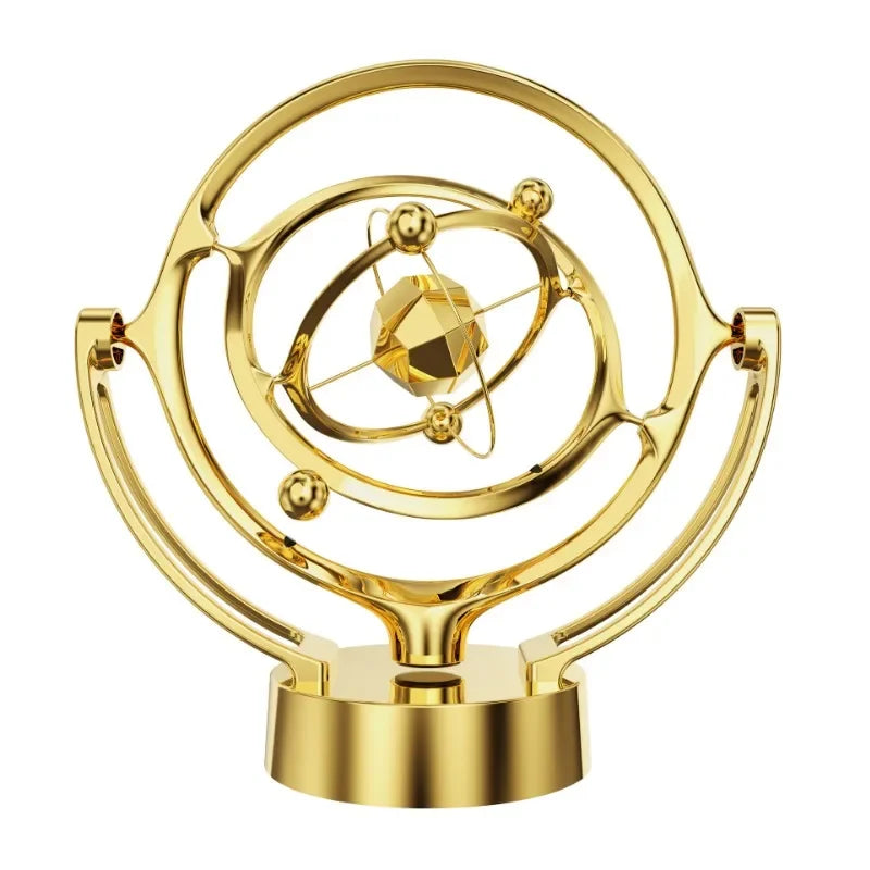Rotating Magnetic Wobbler Earth Perpetual Motion Desktop Model Celestial Orbit USB Decor Ornament Unique Planetarium Track Gift