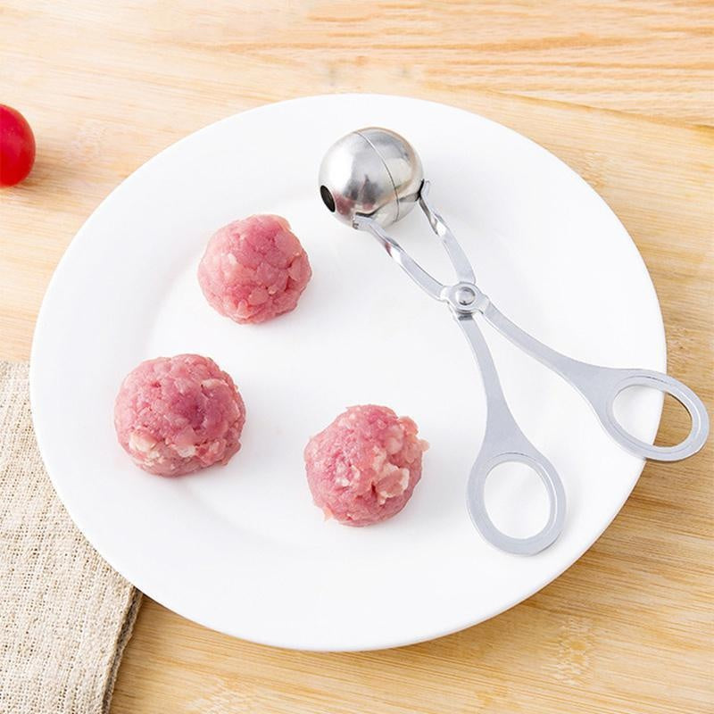 Meat Ball Maker Tool Stainless Steel Clip Round Rice Ball Shaper Spoon Meatball Making Mold Non Stick Stuffed Kitchen Gadget