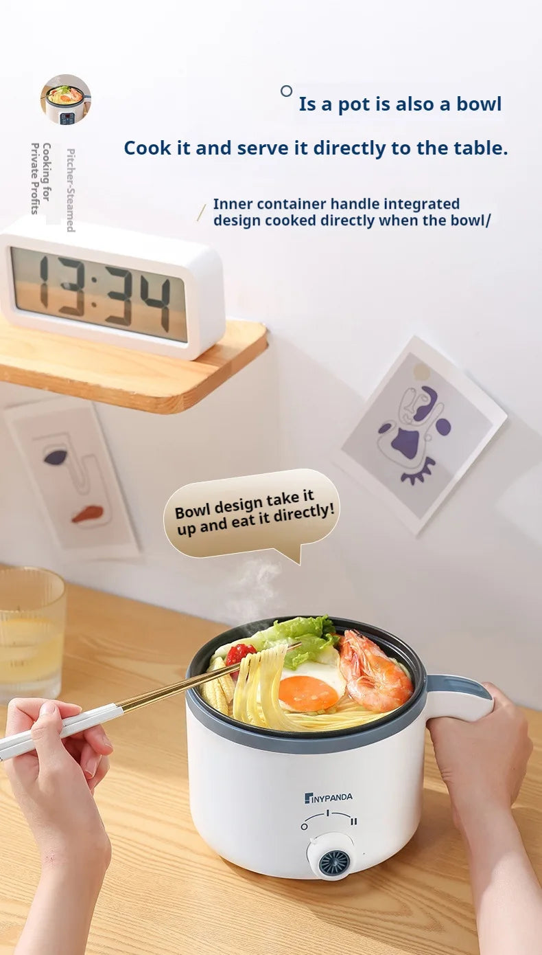 Mini Electric Rice Cooker Single Double Layer  Intelligent Automatic Home Kitchen Cooker 1-2 People MultiCooker Steamed Rice Pot