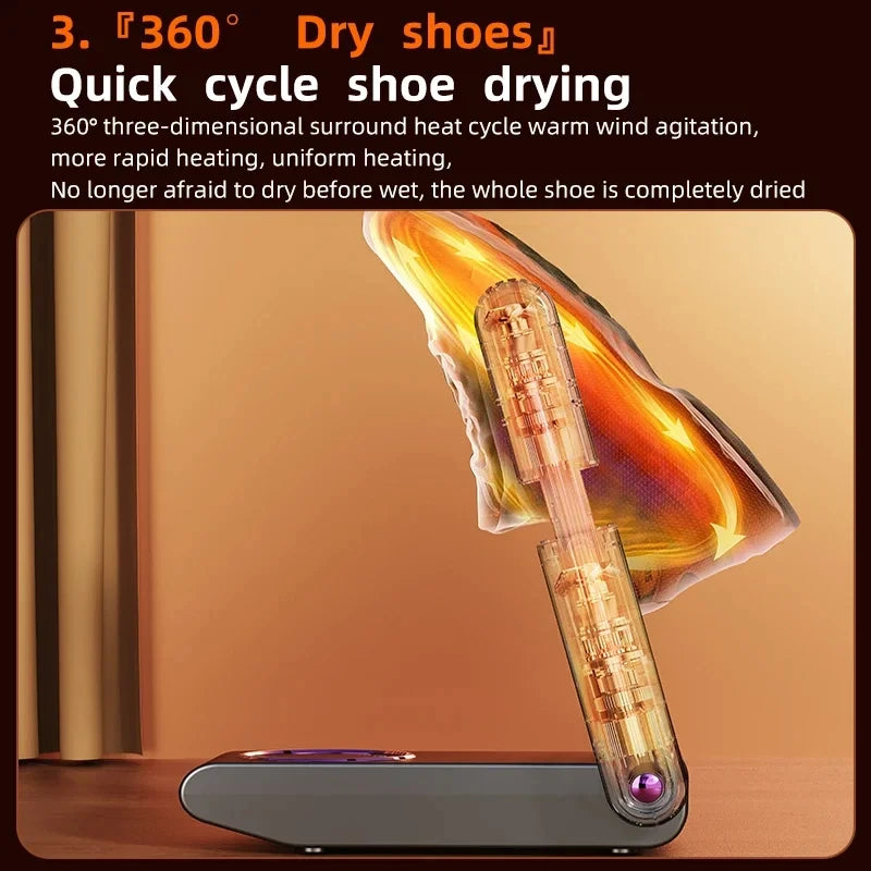 220V Electric Shoe Dryer Deodorizing Sterilizing Korean Type Dryer For Shoes Home Appaliance Heater Footwear Dryer With Heat
